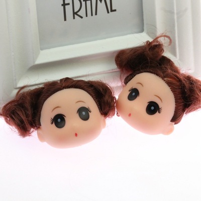 Fast Ultra-fire Doll head sleep baby Dream Hair ball parts weave crochet hook Doll head