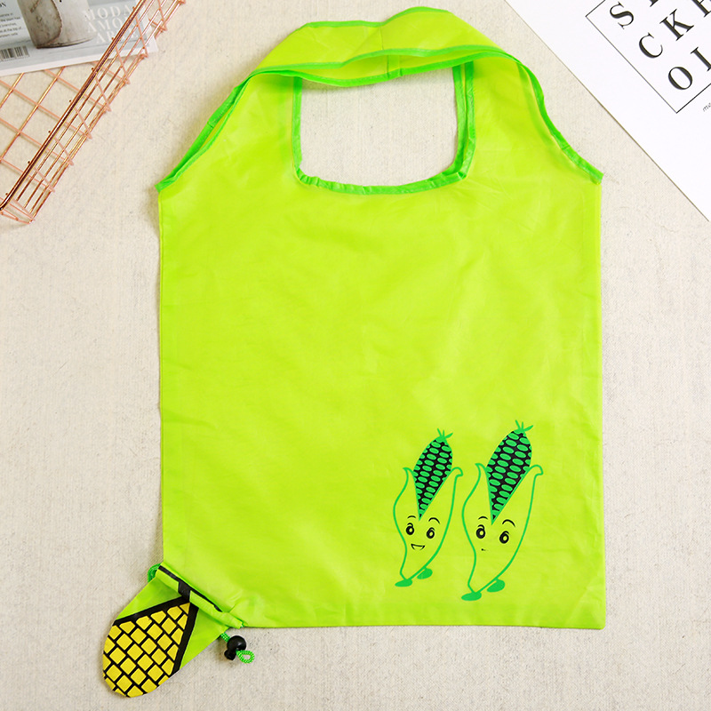 热销款厂家供应 涤纶布 时尚创意 蔬菜折叠购物袋便携可收纳
