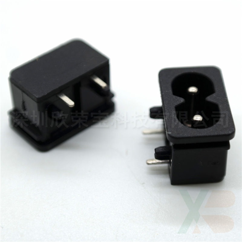 AC插座电源插座，多国认证插座DB-14-T-9-P9(G)八字座端子座子