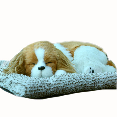 汽车用品摆件创意活性炭仿真狗狗 车载竹炭包装饰用品除甲醛批发|ms