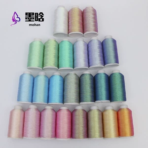 [幻彩多色彩断然梭编金银线 彩金线手绳结绳3股DIY]