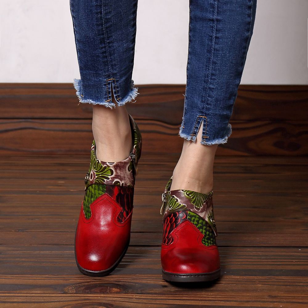 Bottes femme en En cuir - Ref 3355288 Image 7