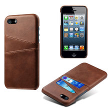 适用苹果5手机壳手机套iphone5/5S手机保护套苹果5皮套插卡保护壳