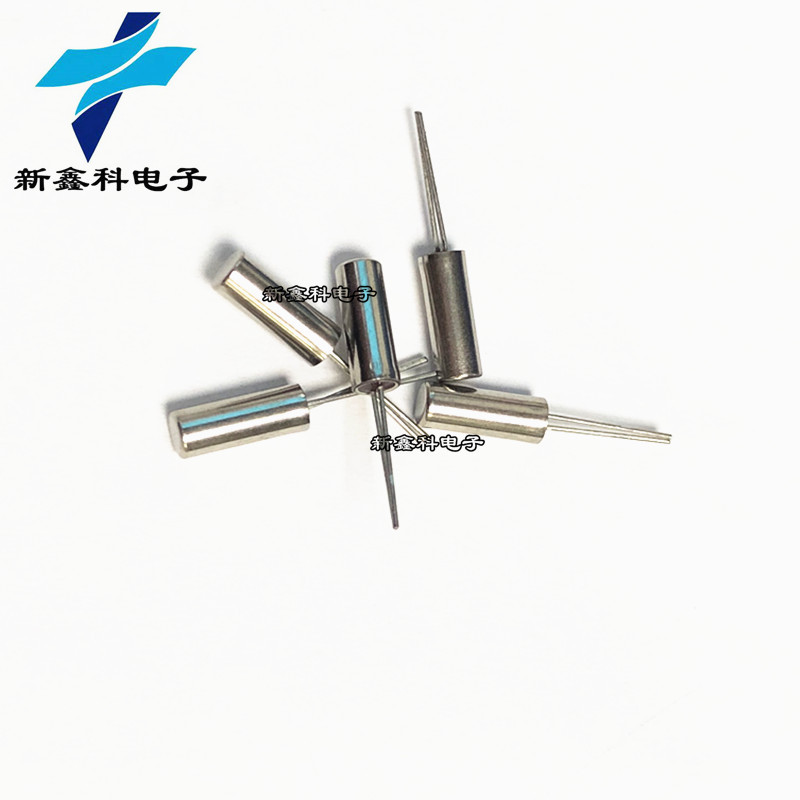 32.768KHZ 圆柱型 晶振 3*8mm 32.768K石英晶体无源