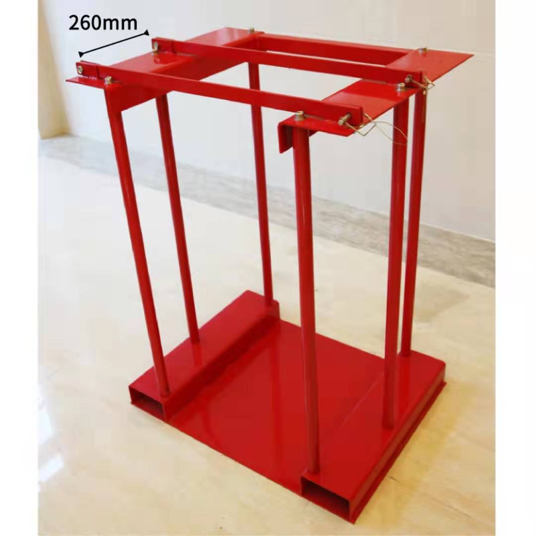 工业车间专用钢瓶车 刹车气瓶车  液化气钢瓶氧气瓶乙炔瓶推车