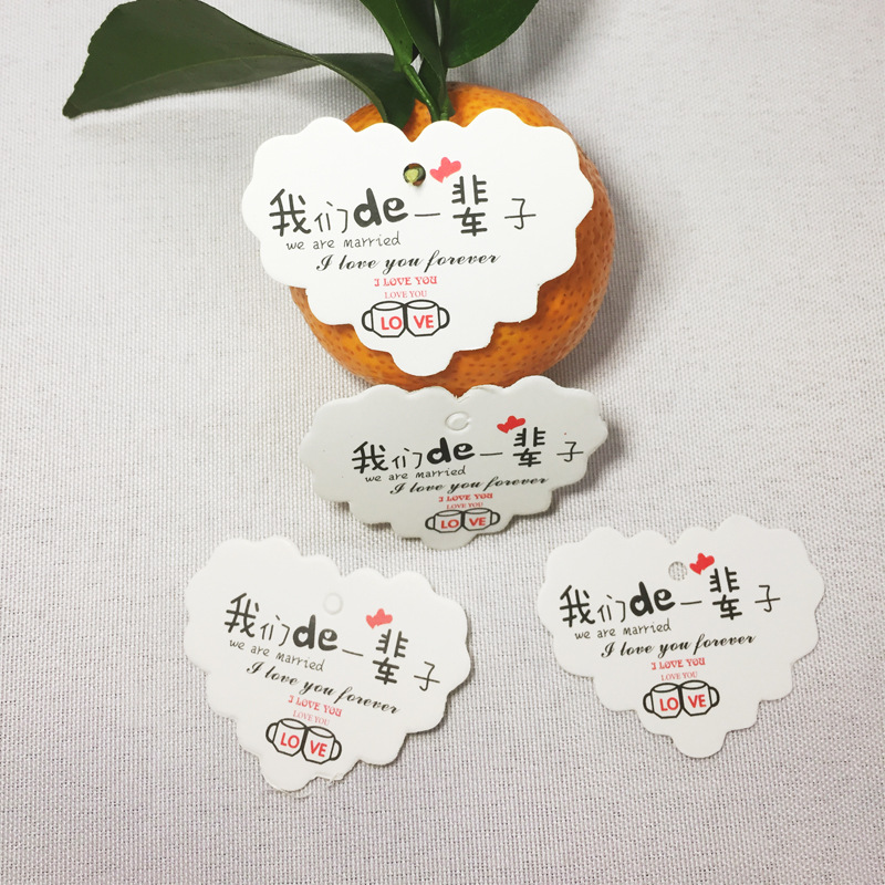 Cards heart shaped