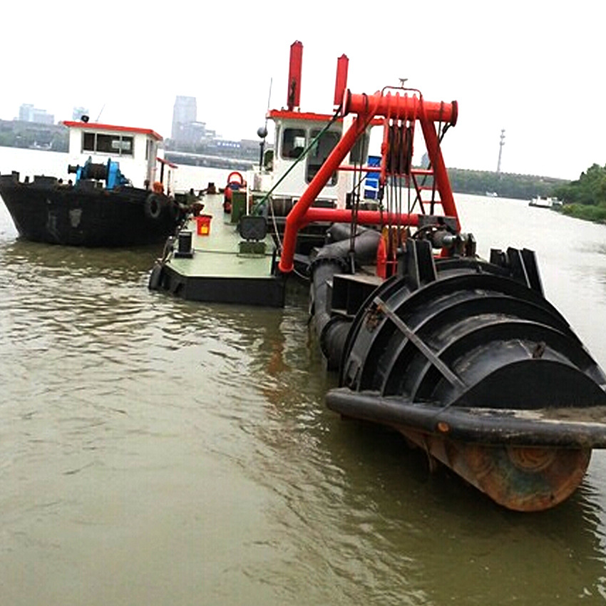大型环保绞刀挖泥船 港口绞吸船 环保绞刀头 绞吸式挖泥船定制