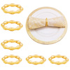 Spot wholesale hotel Restaurant wedding napkin ring bamboo round napkin buckle buckle napkin ring table ring ring ring