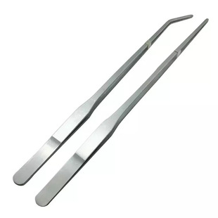 Kind of Water Grass Tool 27cm Tweezers Stainless Steel Water Grass Tweezers Fish Tank Aquarium Landscape Tool Water Grass Clip