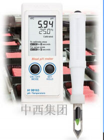 哈纳仪器/便携式pH/温度测定仪【肉类】 型号:H5HI99163