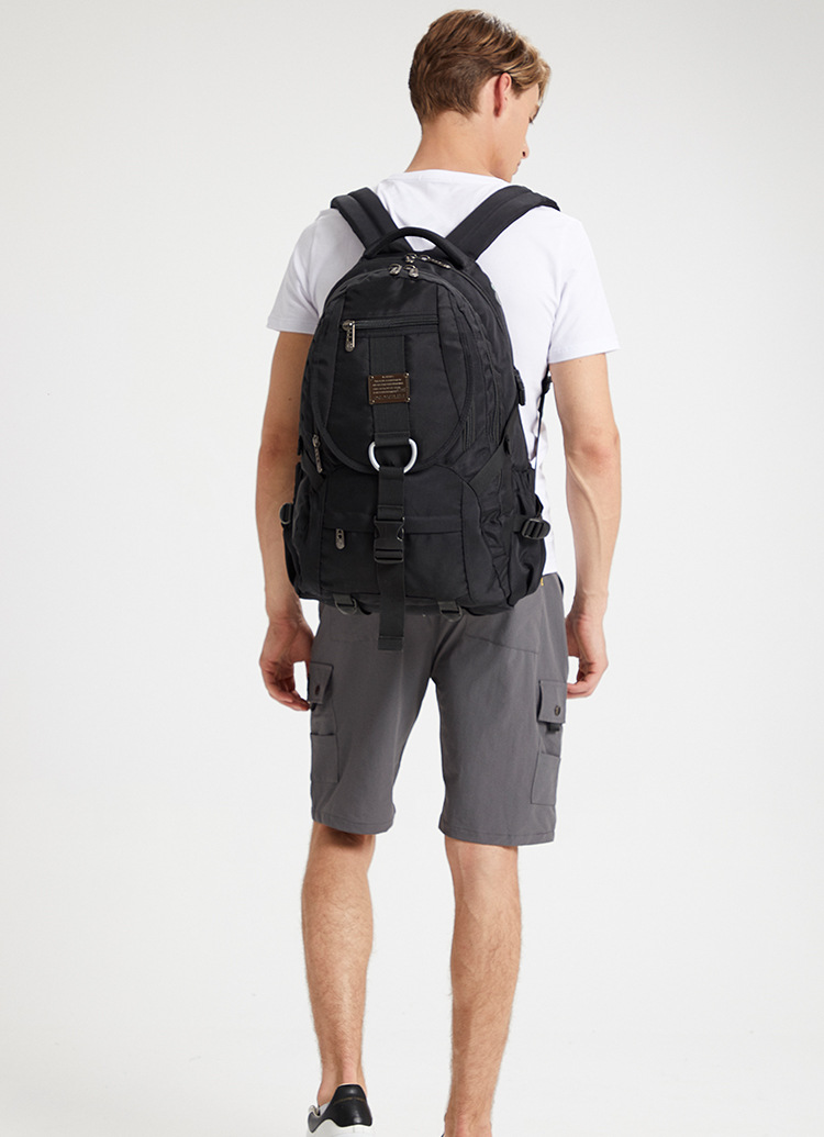 New Large Capacity Travel For Men Outdoor Oxford Cloth 55L Durable Hiking Backpack Student School Bag_voghion.com