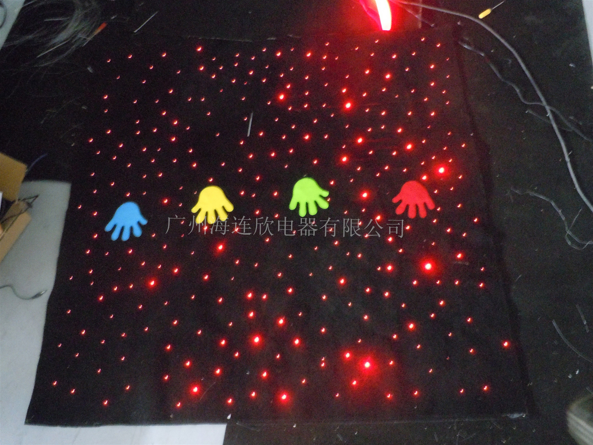 儿童感官房互动玩具发光手掌地毯光纤灯满天星-阿里巴巴