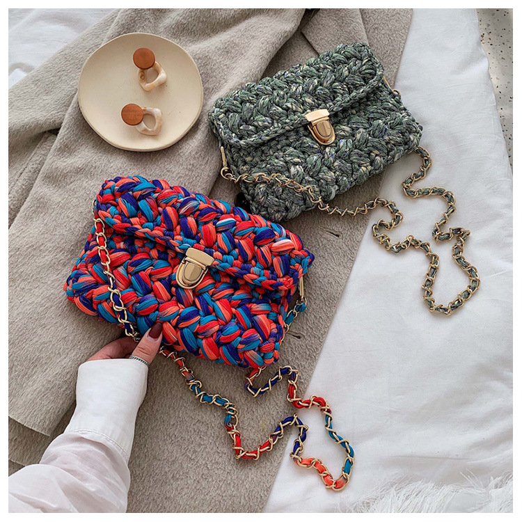 375g Weight Lock clasp Closure Type Single Shoulder Strap Strap Type Straw Bag Bags Type Travel, Street, Shopping Occasion Braid Material Color Block Pattern All Seasons, Spring&Summer Season Women's Gender Cute, Vacation Style Square Shape Women's Braid Color Block Cute Vacation Square Lock Clasp Straw Bag 35