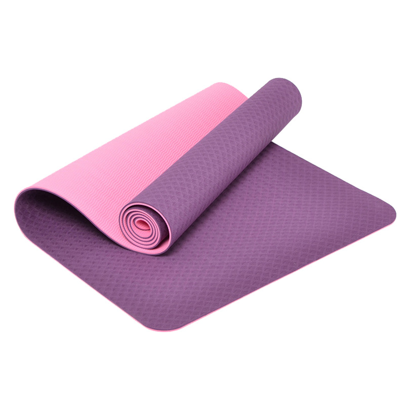 TPE Yoga Mat double-deck Double color lengthen thickening Yoga mats tpe Even more Supplies goods in stock wholesale On behalf of