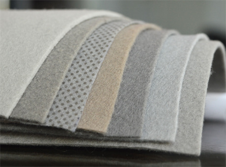 厂家直销汽车内饰顶蓬布面料 阻燃针刺无纺布 引擎盖布车用无纺毡