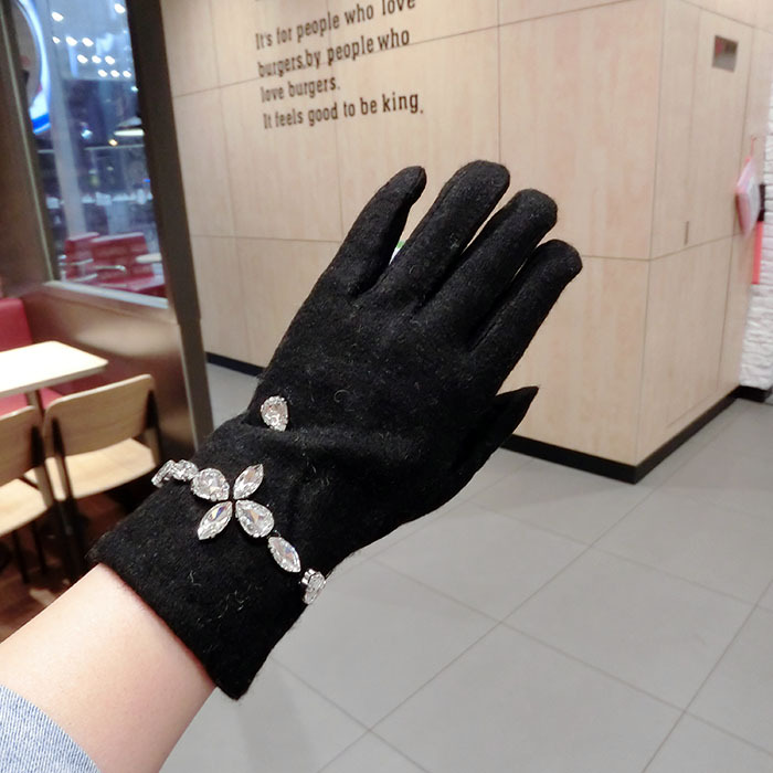 Frau Preppy-stil Japanischer Stil Süss Einfarbig Handschuhe 1 Paar display picture 4