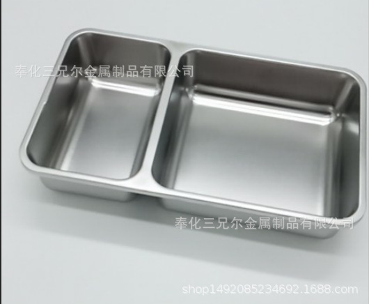 济南地区不锈钢拉深冲压钣金焊接加工定做不锈钢方盆方槽容器罐