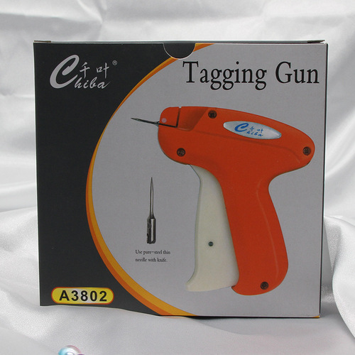 Tag gun Chiba A3802 fine tag gun clothing tag gun tag tag grabbing clothes glue needle gun wholesale
