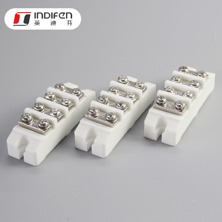 大功率加热设备用高频陶瓷接线柱加工定制 铜端子接线柱定制|ms