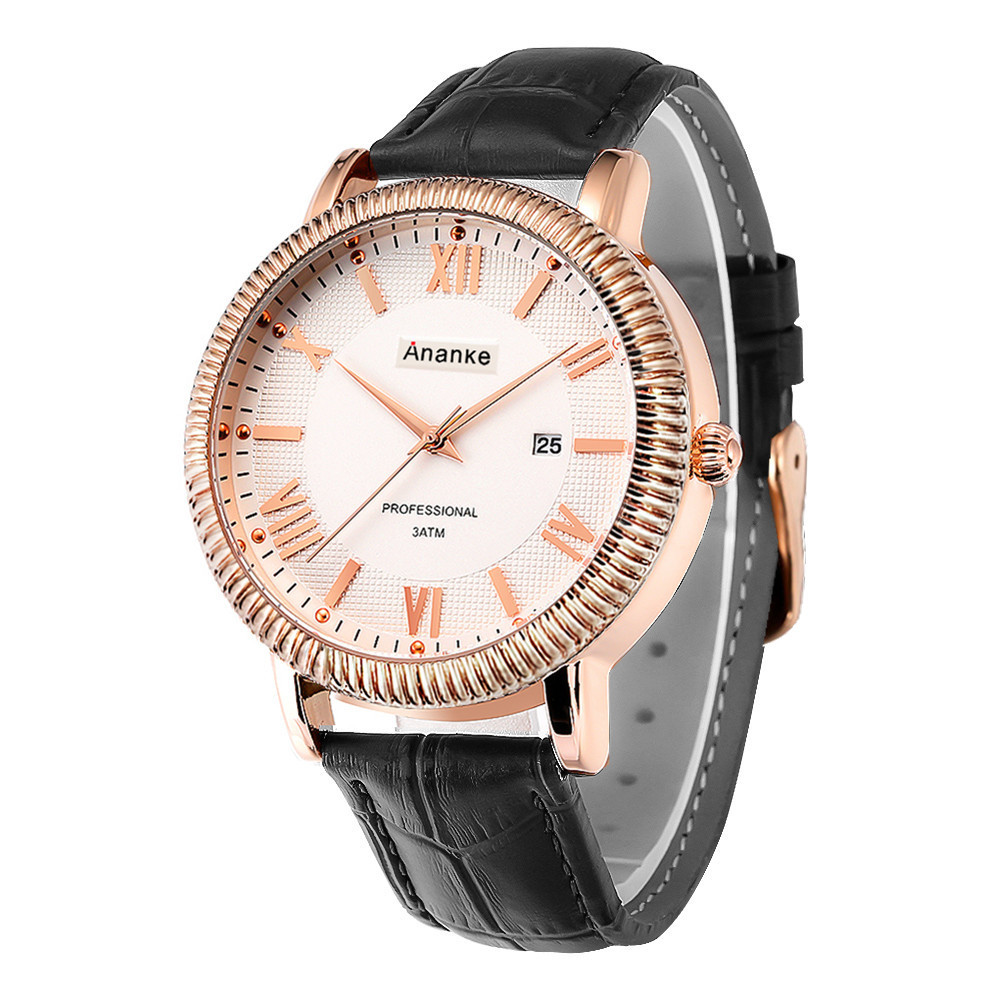 Ananke ANANKE Watch Men's Japanese movement leather men's watch_voghion.com