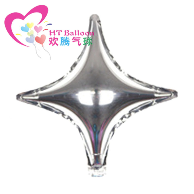 10寸四角星银色