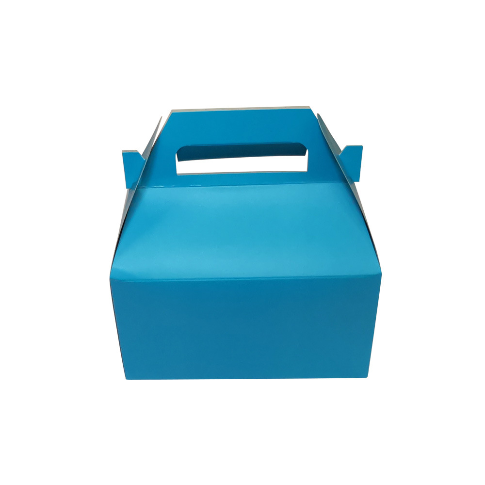 蓝色手提礼品包装盒现货批发纸盒糖果盒小礼品盒彩盒厂家定制印刷