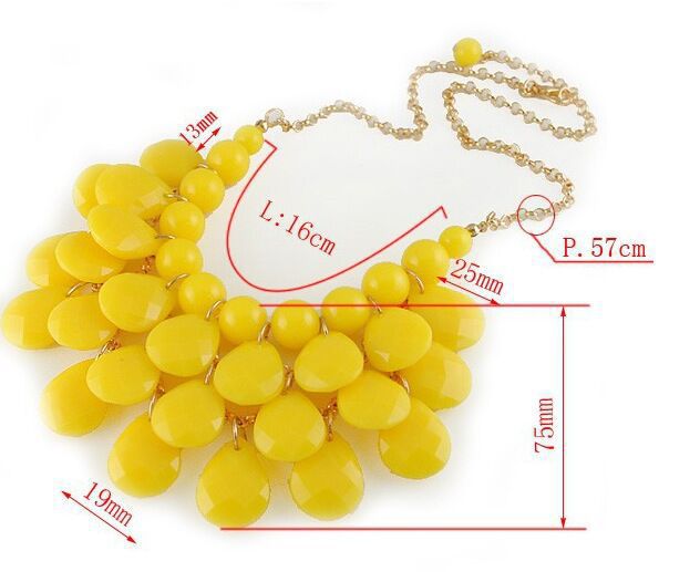 100g Weight Jewelry Set Classification Earrings + Necklace Quantity Holiday, Daily Occasion Alloy, Plastic, Resin Material Water Droplets Pattern Women's Gender Plating Design Lady Style Lady Water Droplets Alloy Plastic Resin Plating Women's Jewelry Set 无