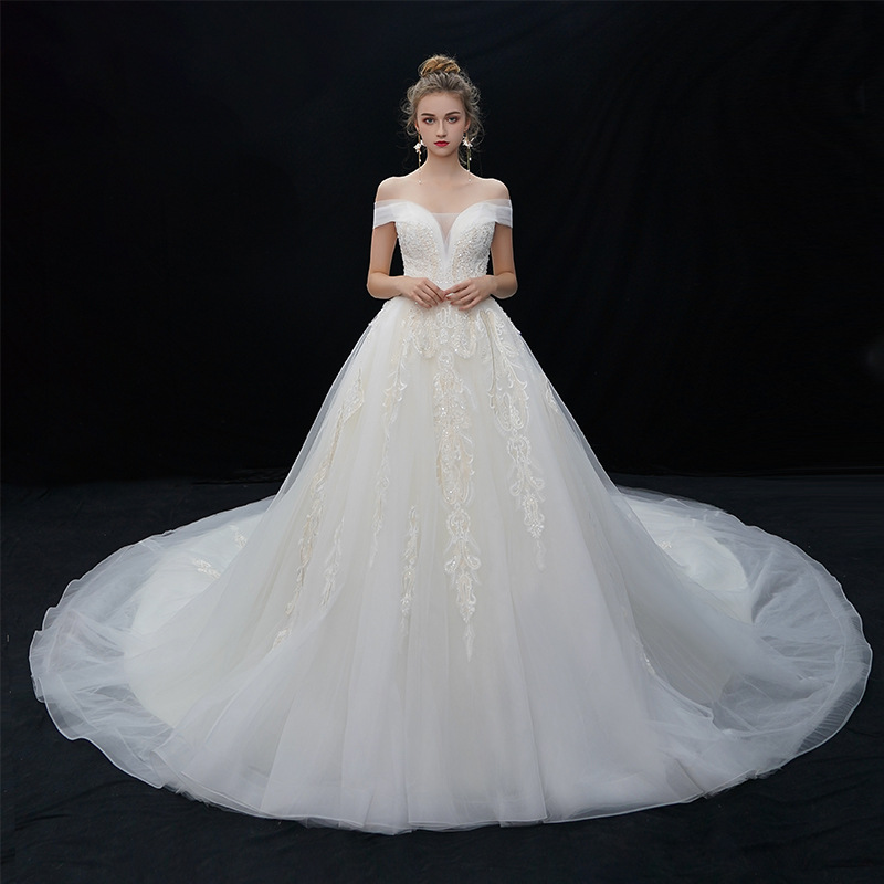 Robe de mariée YIERIYA en Satin - Ref 3308362 Image 6