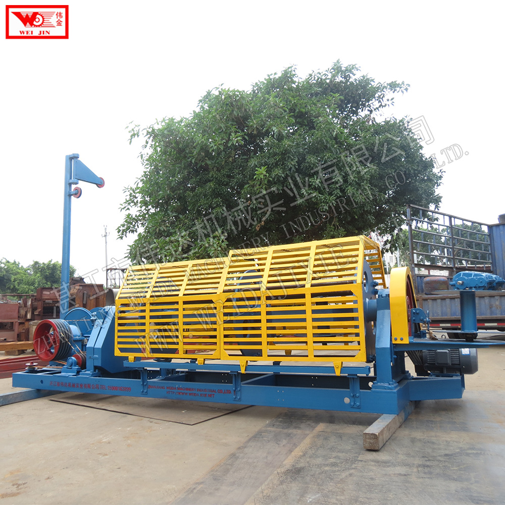 湛江伟达供应湖北【涤纶绳三股机】捻度强度均匀，绳子平滑