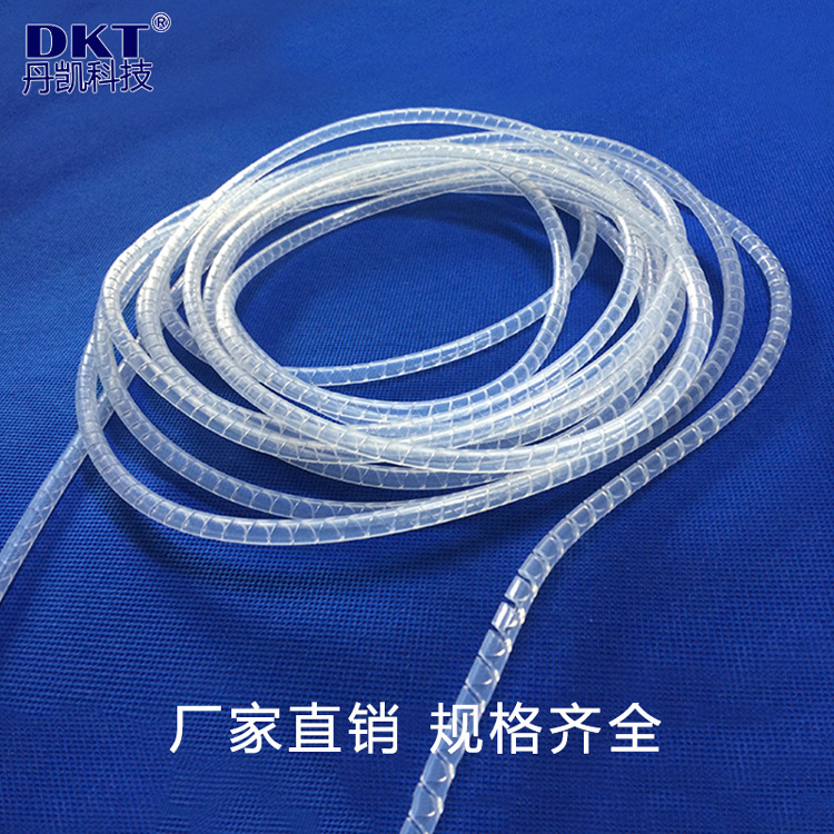 丹凯厂家生产透明四氟铁氟龙旋切管 FEPf46缠绕管规格齐全现货