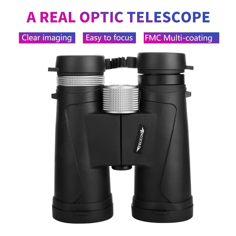 自有品牌FELICON FE-12X42户外双筒望远镜全英文BAK4品牌可授权|ms