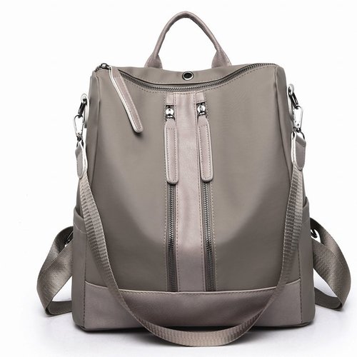 Oxford cloth backpack women's Korean version fashionable and versatile 2019 new trendy large-capacity bag women's casual backpack school bag