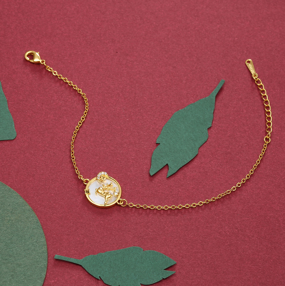 Simple Style Star Copper Plating Bracelets 1 Piece