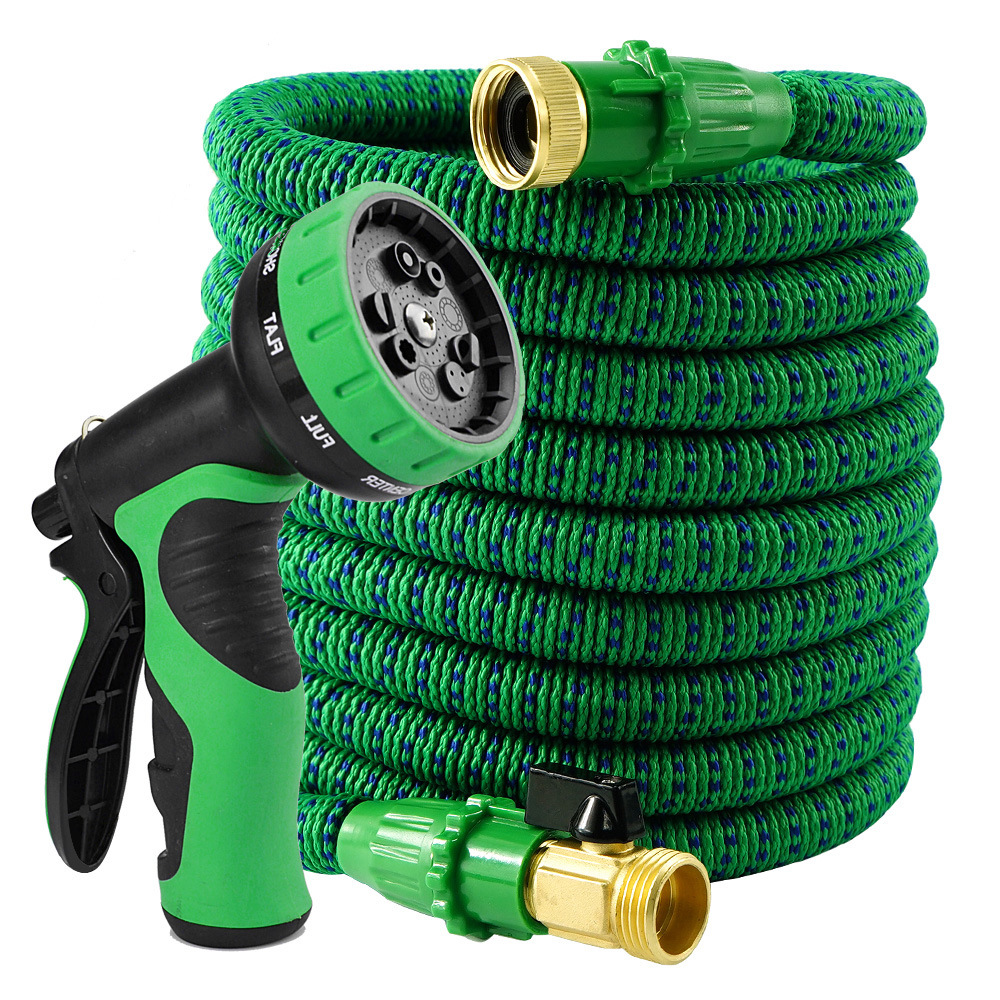 厂家直销魔术弹性伸缩软管 高压洗车伸缩管套装 园林花园浇花水管|ms