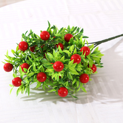 Simulated fruit bouquets, fake flowers wholesale, green plant pots, simulated bouquets, indoor flower ornaments 9.9 yuan supply