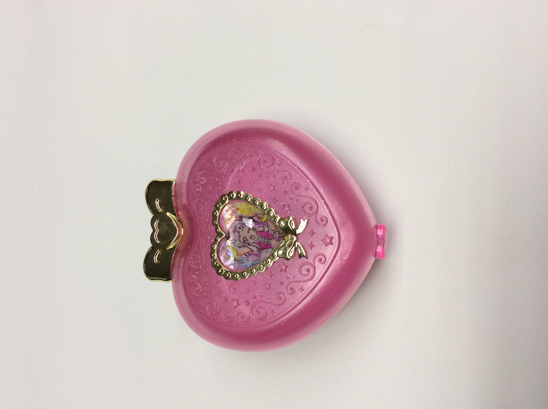 塑料卡通心形收纳盒