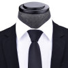 Men's Korean narrow tie 6cm 1200 needle high -density Hand -density Hand of the groom wedding business format wedding