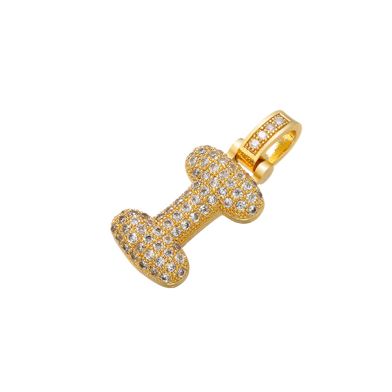 6g Weight Pendant Jewelry Making Type Zircon Inlay Material DIY Jewelry Accessories Classification 1 Piece Quantity Copper Material Letter Pattern All Seasons Season Polished Finish Plating Design Hip-Hop Style White, Gold Color 1 Piece Copper Zircon Bubble Letter Polished Pendant DIY Jewelry Accessories 10