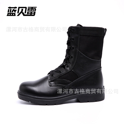 06 Paratrooper ventilation Flight boots outdoors Mountaineering Hiking Boots Airborne Gaobang tactics Desert Combat boots