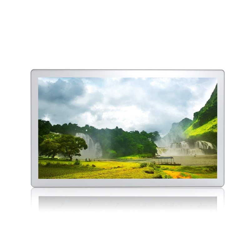 源头厂家18.5寸 校园智能班牌机人脸识别IC卡 智慧触控门禁考勤