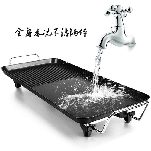 Thickened Light Smoke Non-stick Electric Baking Pan Household Multifunction Electric Grill Portable Skewer Grill Electric Baking Rack Wholesale