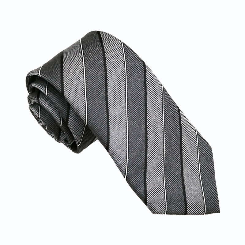 Shenzhen tie-made classic gray twill tie...