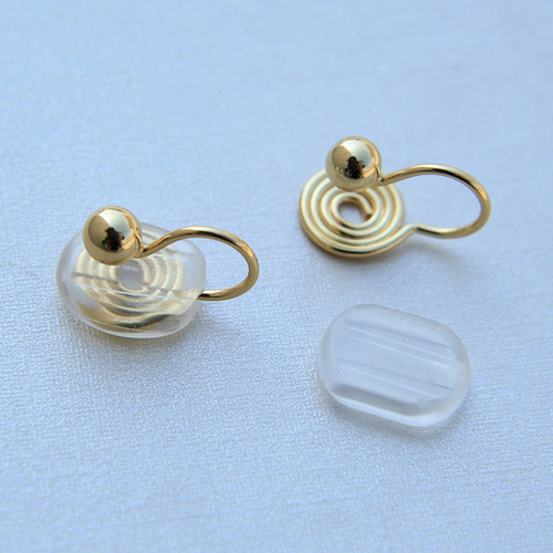 mosquito coil ear clip, retro fresh, simple and versatile ear clip, pain-relieving clip, DIY, no hook earring accessories, wholesale
