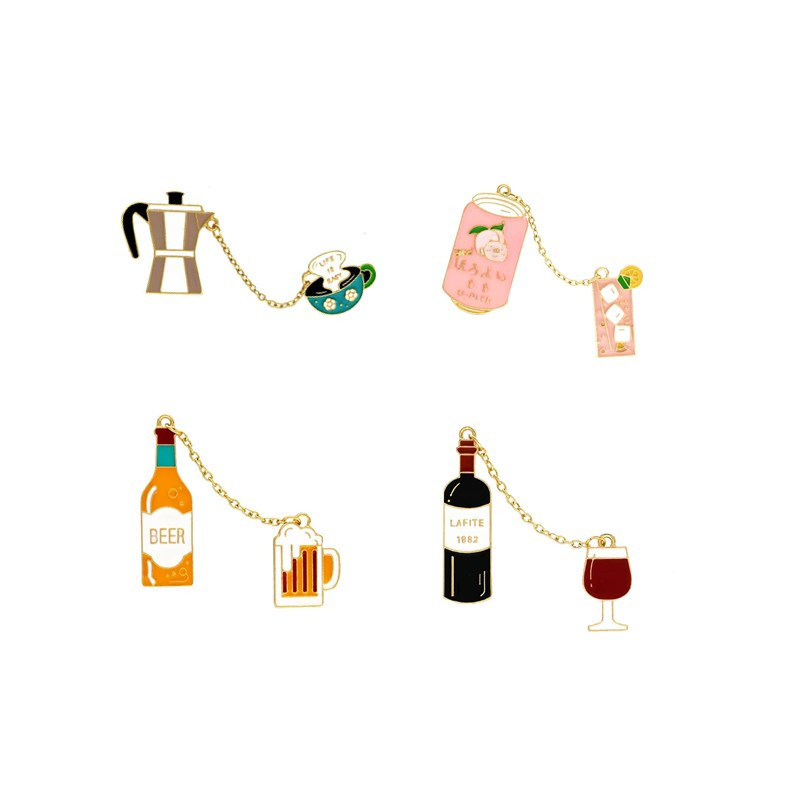 Brooches Classification Holiday, Daily Occasion Simple Style Classic Style Pin Color Block Alloy Enamel Artificial Gemstones Women's Brooches