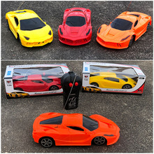 Hai kênh không dây điều khiển từ xa xe đồ chơi trẻ em phim hoạt hình đua xe mô phỏng điện mô hình xe thể thao Ferrari Mẫu xe