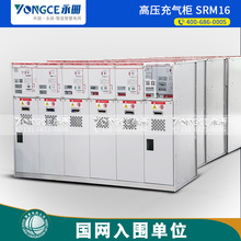 SRM16-12六氟化硫10kv充气柜全封闭式绝缘环网柜SF6成套开关设备
