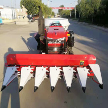 辣椒收割机柴油机一体1.2米玉米割晒机农用牧草谷子高粱收割机