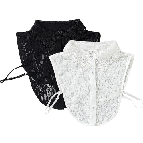 New Spring and Autumn Fake Collar Shirt Lace Fake Collar Women's Winter Versatile Sweater Shirt Fake Collar