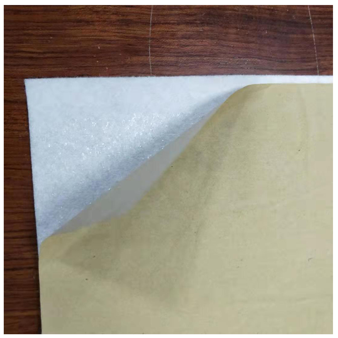 工厂供应理疗电热毯针刺棉 电加热片背胶针棉 贴牛皮纸热压棉