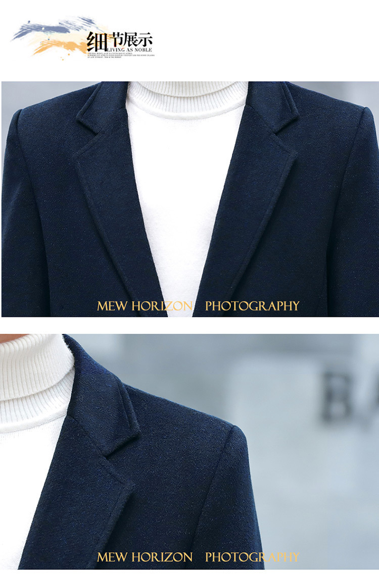 Manteau homme en Laine - Ref 3419074 Image 22